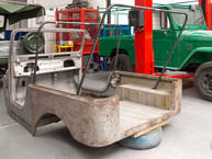 1960 FJ25 21206 Army Green Restoration Process