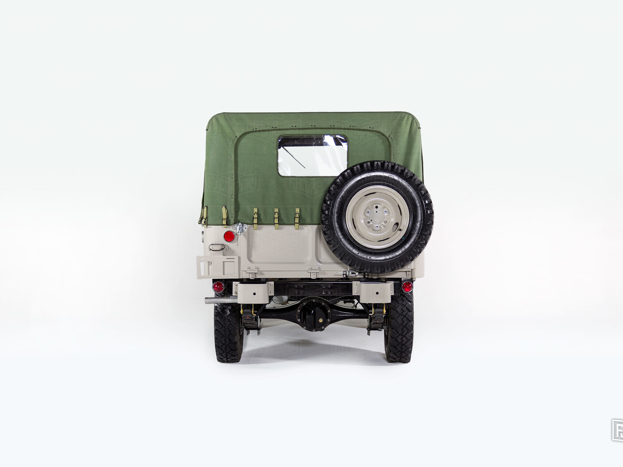 1960 Toyota Land Cruiser FJ25 Army Green FJ25 21206