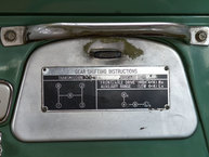 1967 Toyota Land Cruiser FJ40 Nebula Green FJ40 51148 FAD-730