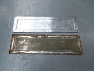 1967 toyota Land Cruiser FJ45LV Capri Blue White FJ45-26319 Restoration