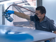 1967 Toyota Land Cruiser FJ45LV Capri Blue White F