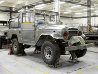 The FJ Company Toyota Land Cruiser 1970 FJ43-20731 White