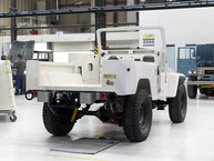 The FJ Company Toyota Land Cruiser 1970 FJ43-20731 White