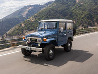 1981 G40 Cadet Blue Outdoors - FJ40 107555