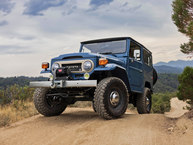 1981 G40 Cadet Blue Outdoors - FJ40 107555