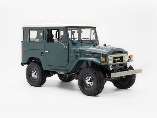 The FJ Company 1971 Toyota Land Cruiser FJ40-91620 Cloudmist Gray