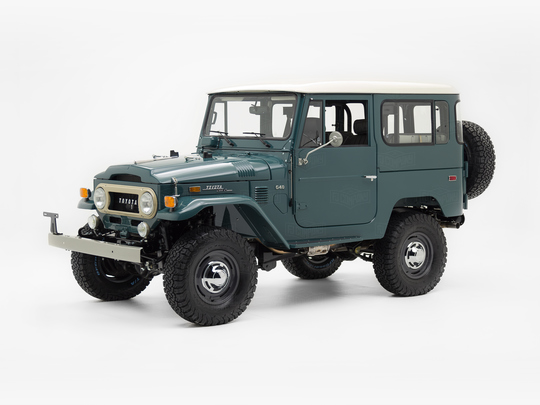 The FJ Company 1971 Toyota Land Cruiser FJ40-91620 Cloudmist Gray
