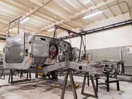 The FJ Company Toyota Land Cruiser 1971 FJ40-91620 Cloudmist Gray