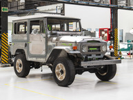 The FJ Company Toyota Land Cruiser 1971 FJ40-91620 Cloudmist Gray