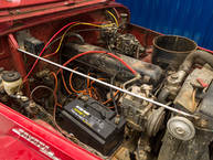 1971 Toyota Land Cruiser FJ43 Freeborn Red FJ43 22523 Before