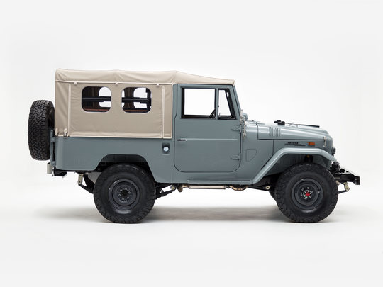 The FJ Company 1971 FJ43 22523 Heath Gray LWA-882