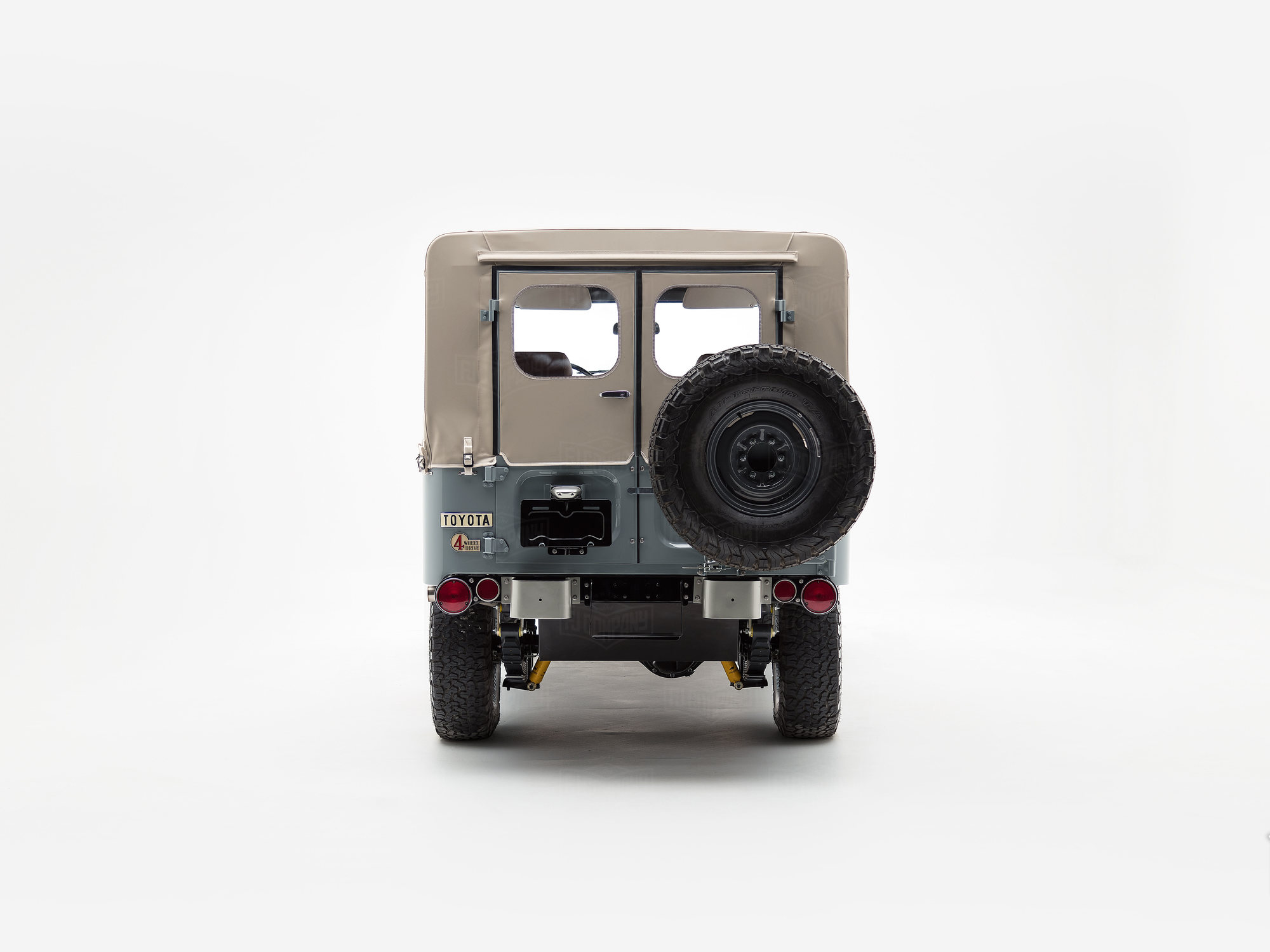 The FJ Company Toyota Land Cruiser 1971 FJ43 22523 Heath Gray