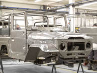 The FJ Company Toyota Land Cruiser 1971 FJ43-22212 Red