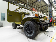 The FJ Company Toyota Land Cruiser 1971 FJ43-22212 Matte Olive