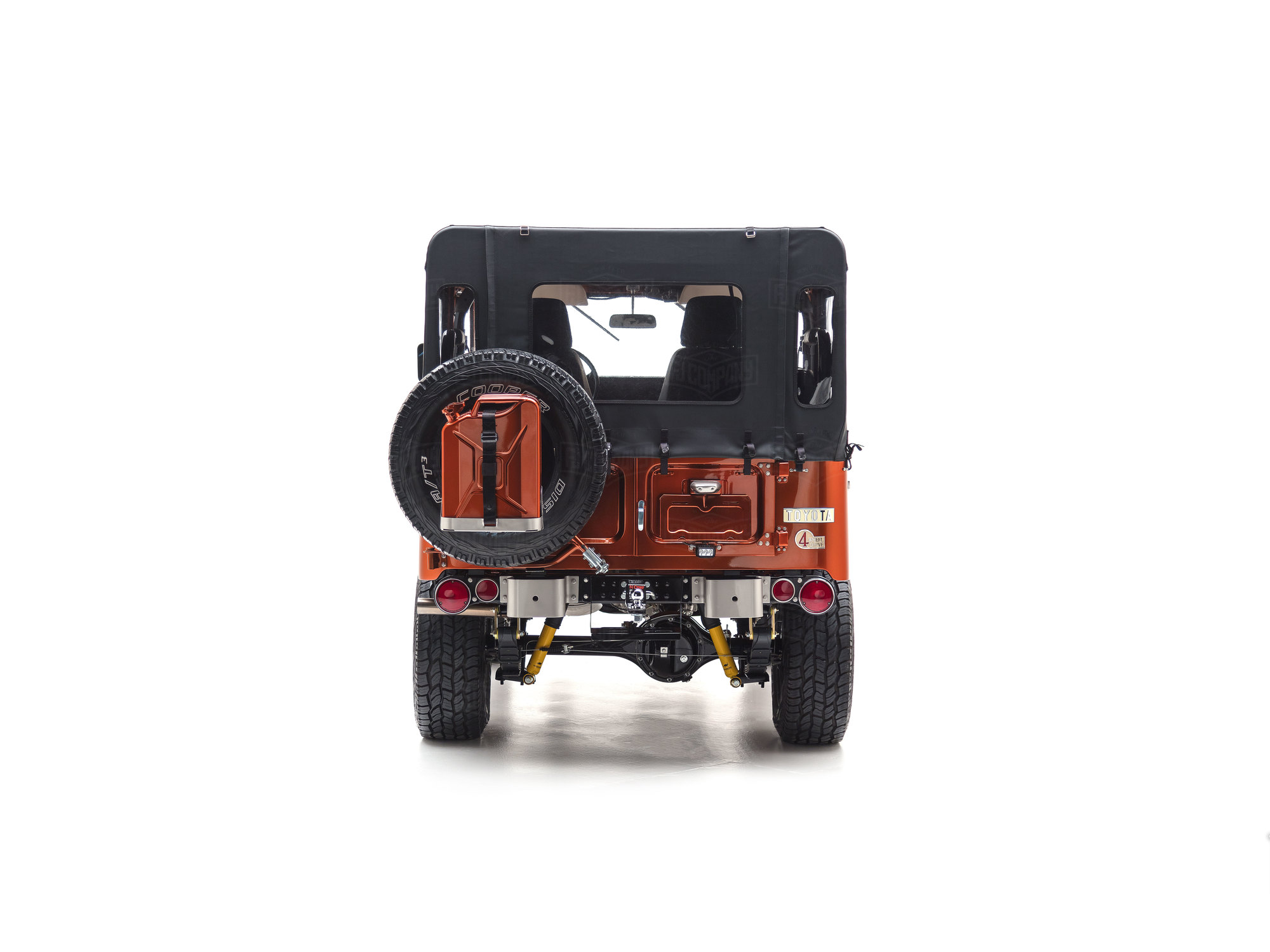 1972 Toyota Land Cruiser FJ40-126414 metallic orange