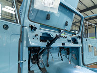 The FJ Company Toyota Land Cruiser 1973 FJ43-27496 Capri Blue