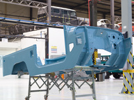 The FJ Company Toyota Land Cruiser 1973 FJ43-27496 Capri Blue