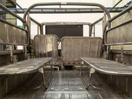 The FJ Company Toyota Land Cruiser 1973 FJ43-27496 Capri Blue