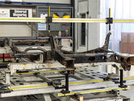 The FJ Company Toyota Land Cruiser 1973 FJ43-27496 Capri Blue