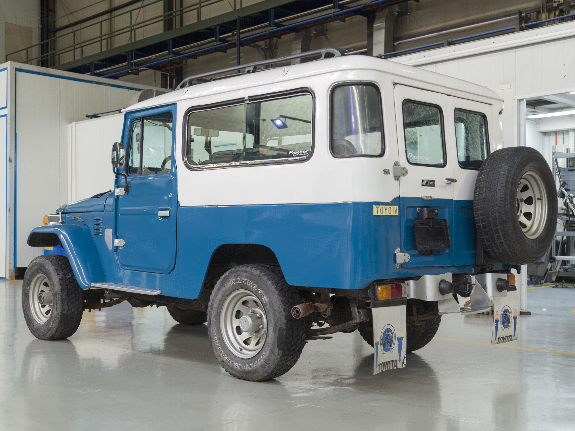 The FJ Company - 1973 Toyota Land Cruiser Blue FJ43 27466 - Before Restoration