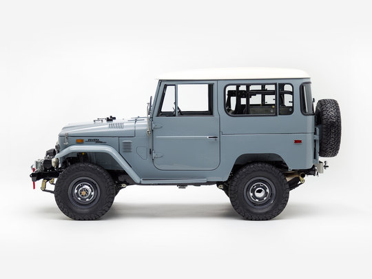 The FJ Company Toyota Land Cruiser 1974 FJ40-151766 Heath Gray