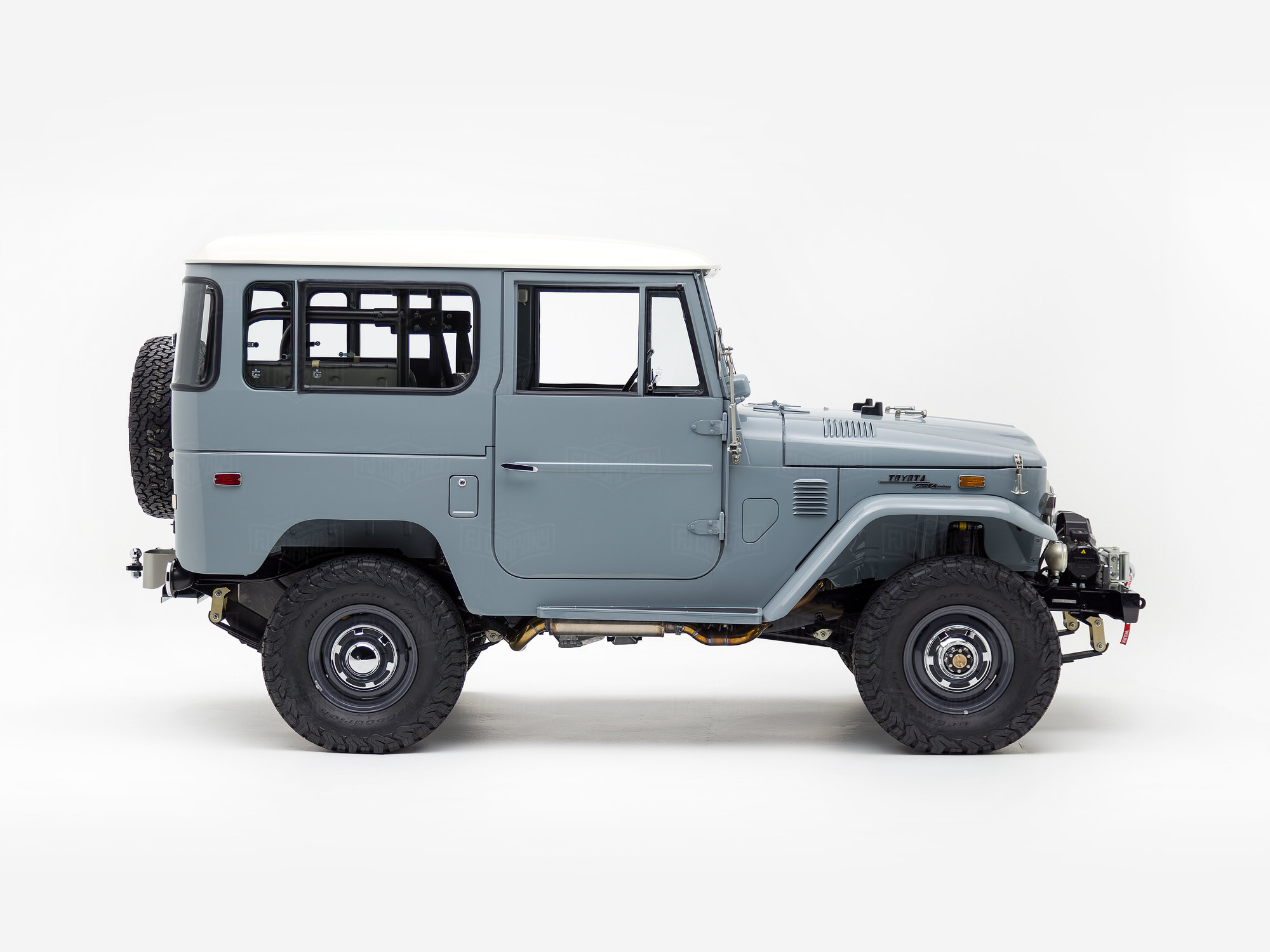 The FJ Company Toyota Land Cruiser 1974 FJ40-151766 Heath Gray