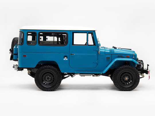 The FJ Company Toyota Land Cruiser 1974 FJ43-31970 Sky blue