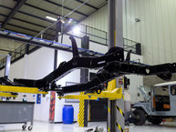 The FJ Company Toyota Land Cruiser 1974 FJ43-31970 Sky blue