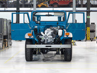 The FJ Company Toyota Land Cruiser 1974 FJ43-31970 Sky blue