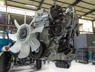 The FJ Company Toyota Land Cruiser 1974 FJ43-31970 Sky blue