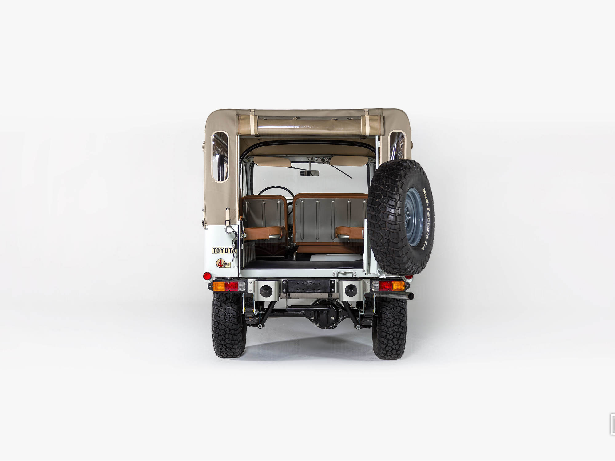 1974 Toyota Land Cruiser FJ43 30275 Orange