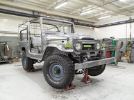 The FJ Company Toyota Land Cruiser 1974 FJ43-30275 White