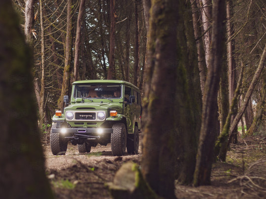 The FJ Company 1974 FJ43 28788 Green - Off-Road Test
