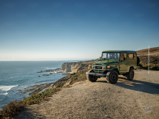 The FJ Company 1974 FJ43-28788 Green - Outdoors By Larry Chen