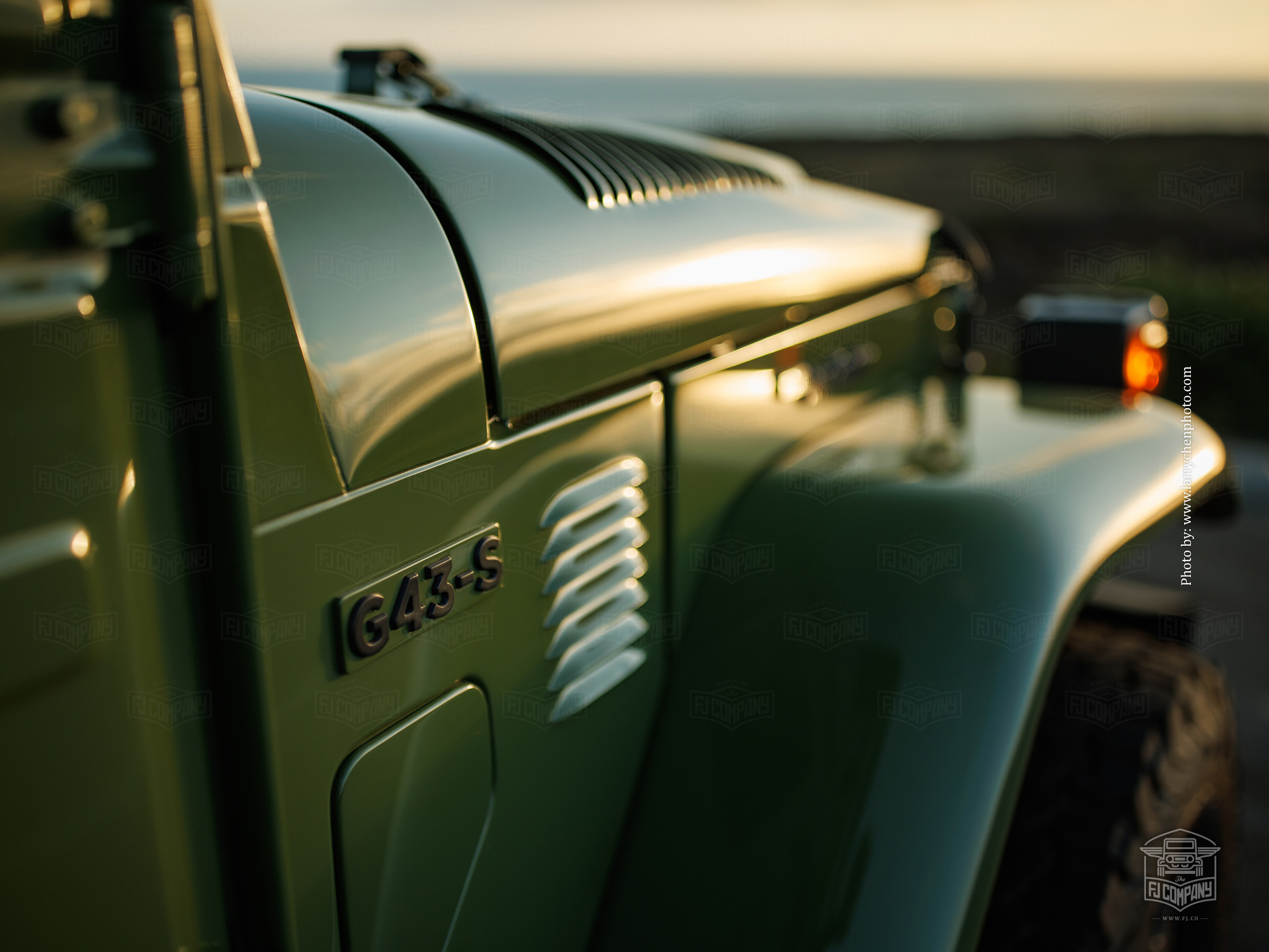 The FJ Company 1974 FJ43-28788 Green - Outdoors By Larry Chen