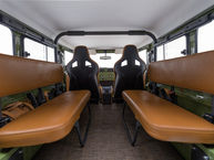 The FJ Company 1974 G43-S Signature FJ43 28788 Green - Studio Interior Topaz Leather