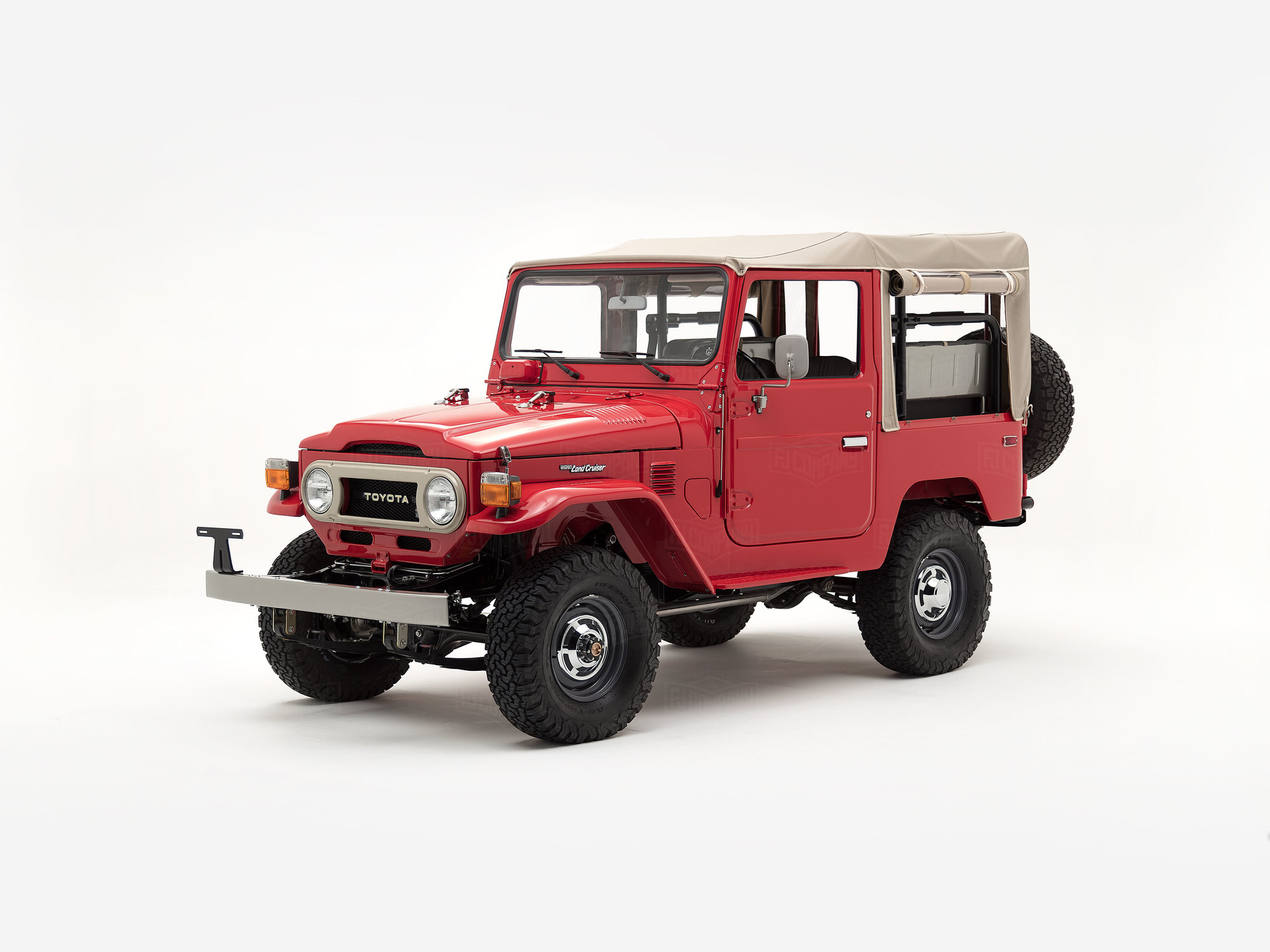 The FJ Company Toyota Land Cruiser 1976 FJ40-219472 Freeborn Red 