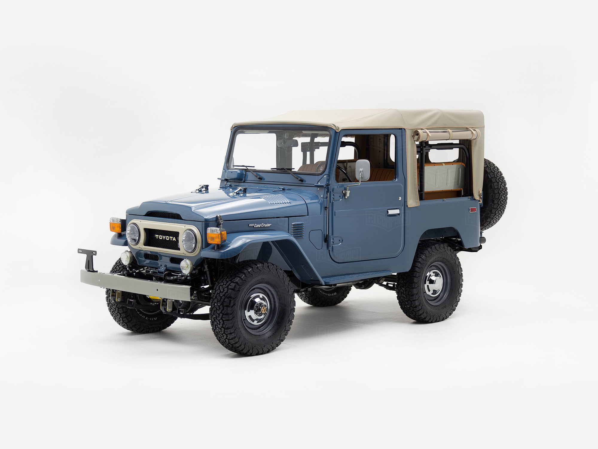 The FJ Company Toyota Land Cruiser 1976 FJ40-230273 Cadet Blue