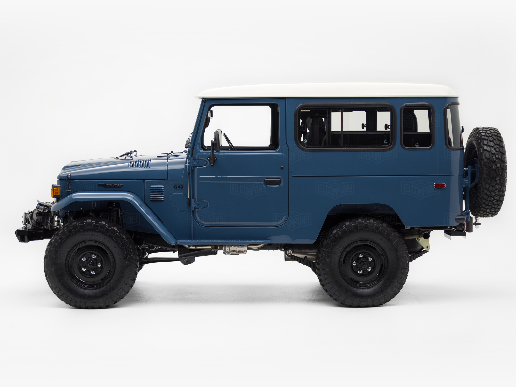 The FJ Company Toyota Land Cruiser 1977 FJ43-47250 Cadet Blue