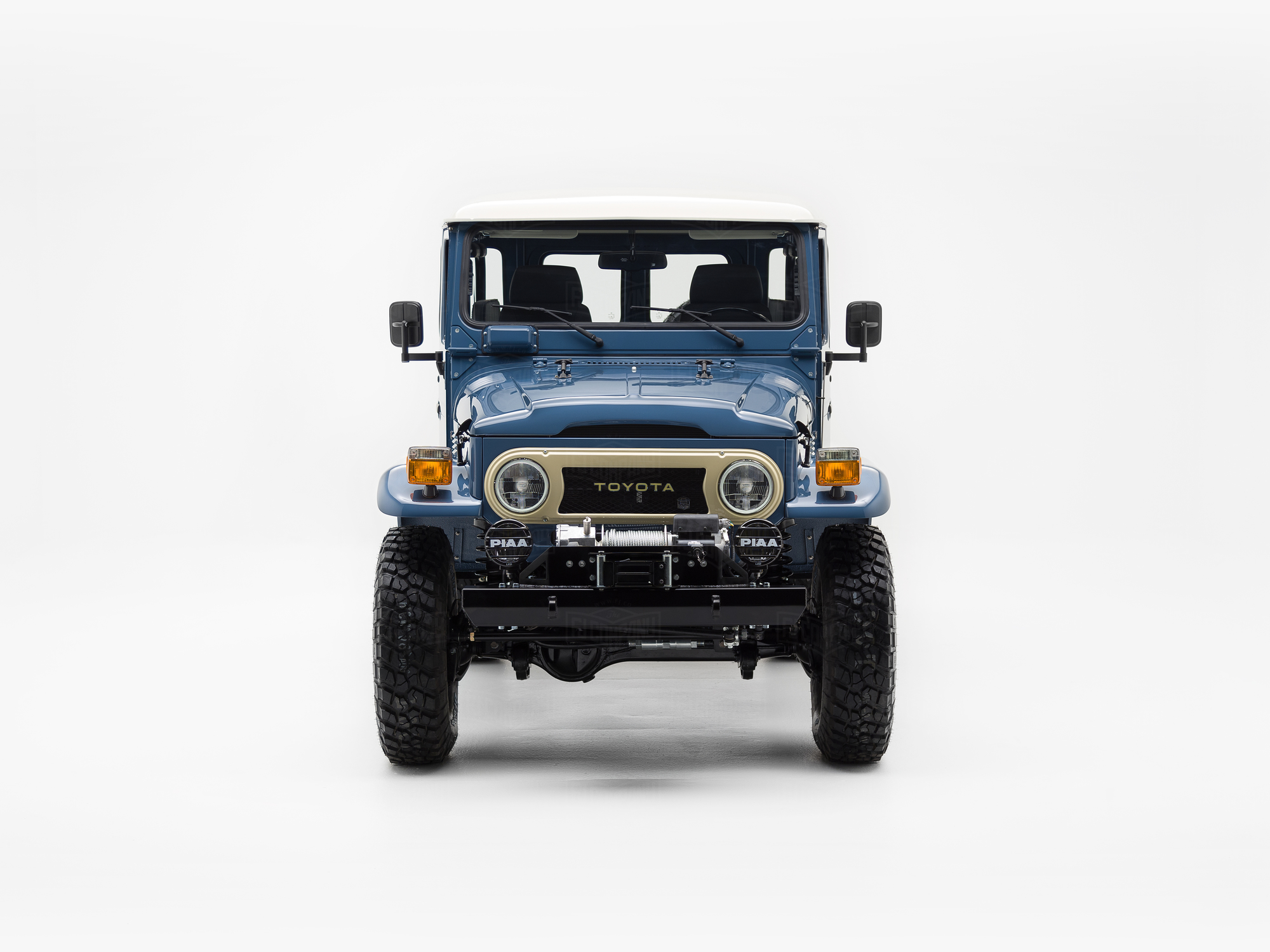 The FJ Company Toyota Land Cruiser 1977 FJ43-47250 Cadet Blue