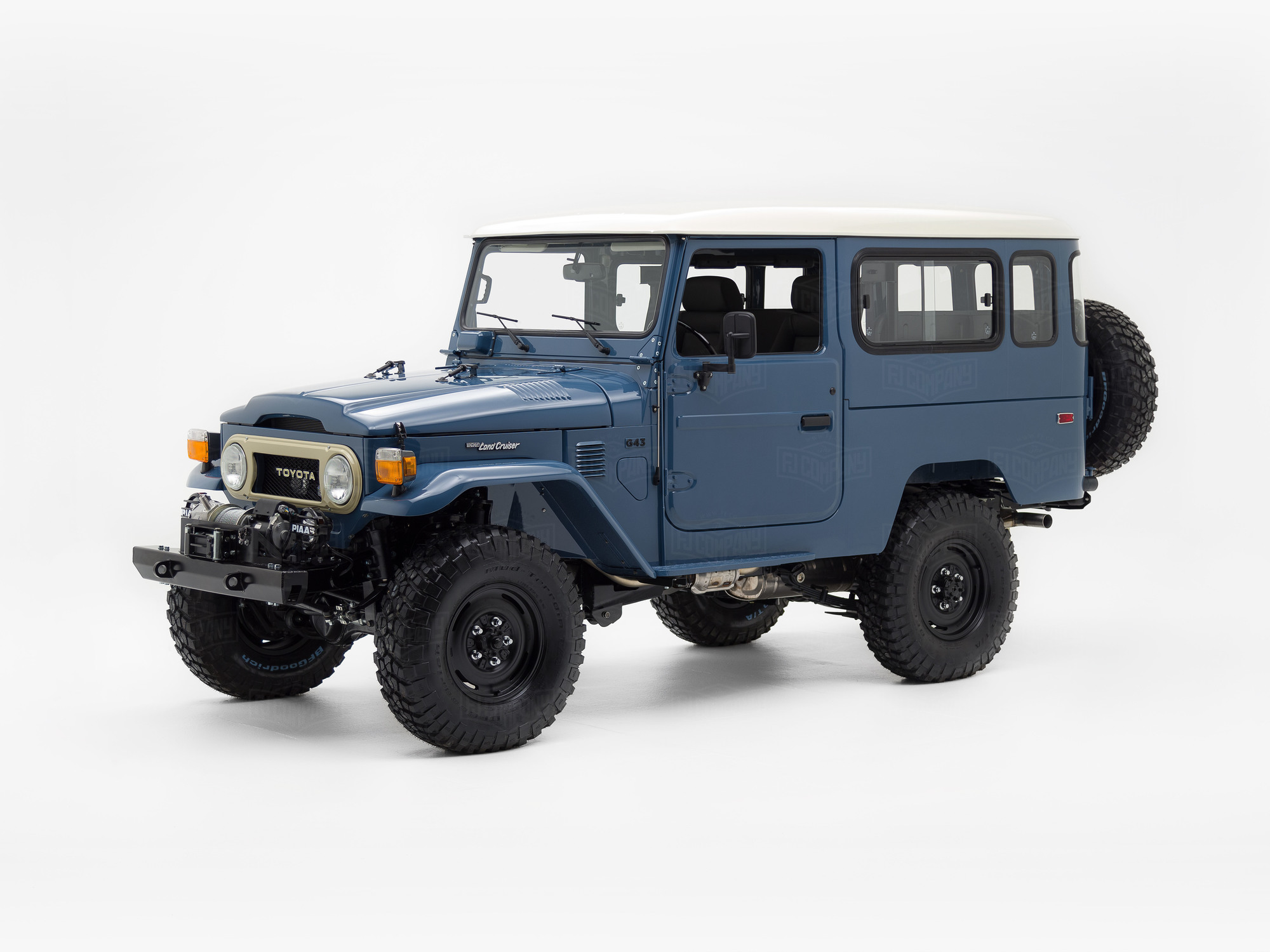 The FJ Company Toyota Land Cruiser 1977 FJ43-47250 Cadet Blue