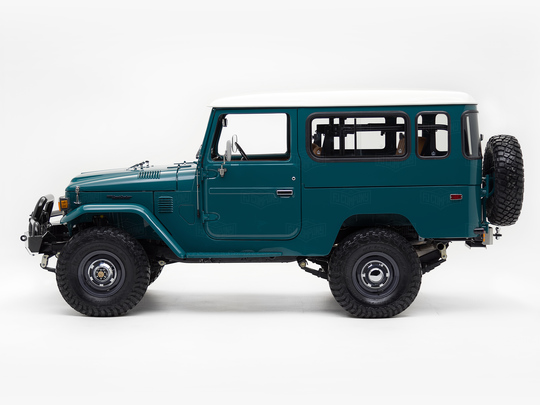 The FJ Company Toyota Land Cruiser 1977 FJ43-47210 Rustic Green J Palmer Clarkson