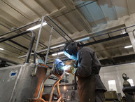 The FJ Company Toyota Land Cruiser 1977 FJ43-48648 Red