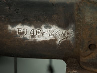 1978 Toyota Land Cruiser FJ40-268309 Red