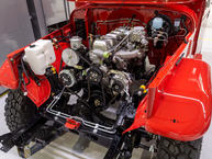 The FJ Company 1978 FJ40-268309 Land Cruiser - Freeborn Red 