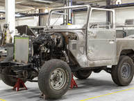 The FJ Company Toyota Land Cruiser 1978 FJ40-271475 Blue