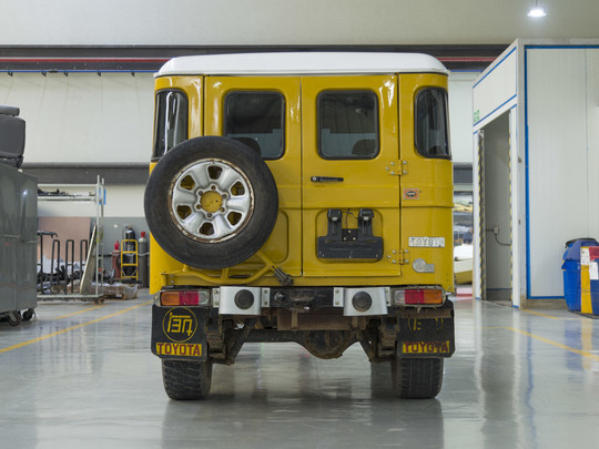 The FJ Company - 1979 Toyota Land Cruiser FJ43 60046 Yellow - Before Restoration