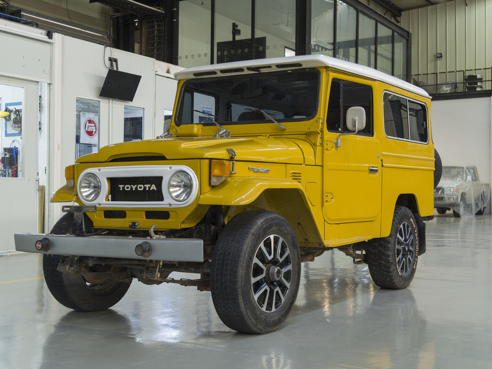 The FJ Company - 1979 Toyota Land Cruiser FJ43 60046 Yellow - Before Restoration