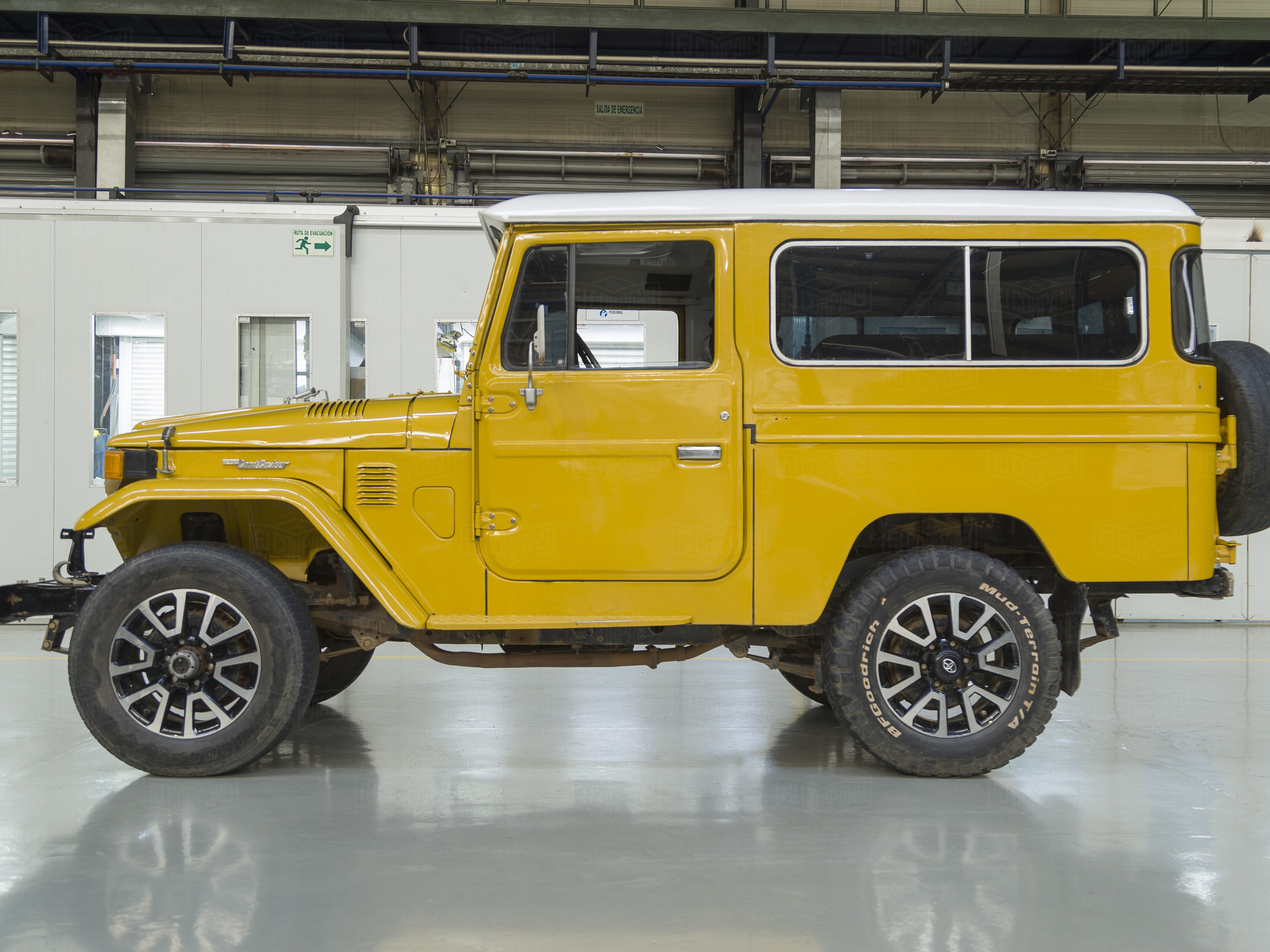 The FJ Company - 1979 Toyota Land Cruiser FJ43 60046 Yellow - Before Restoration