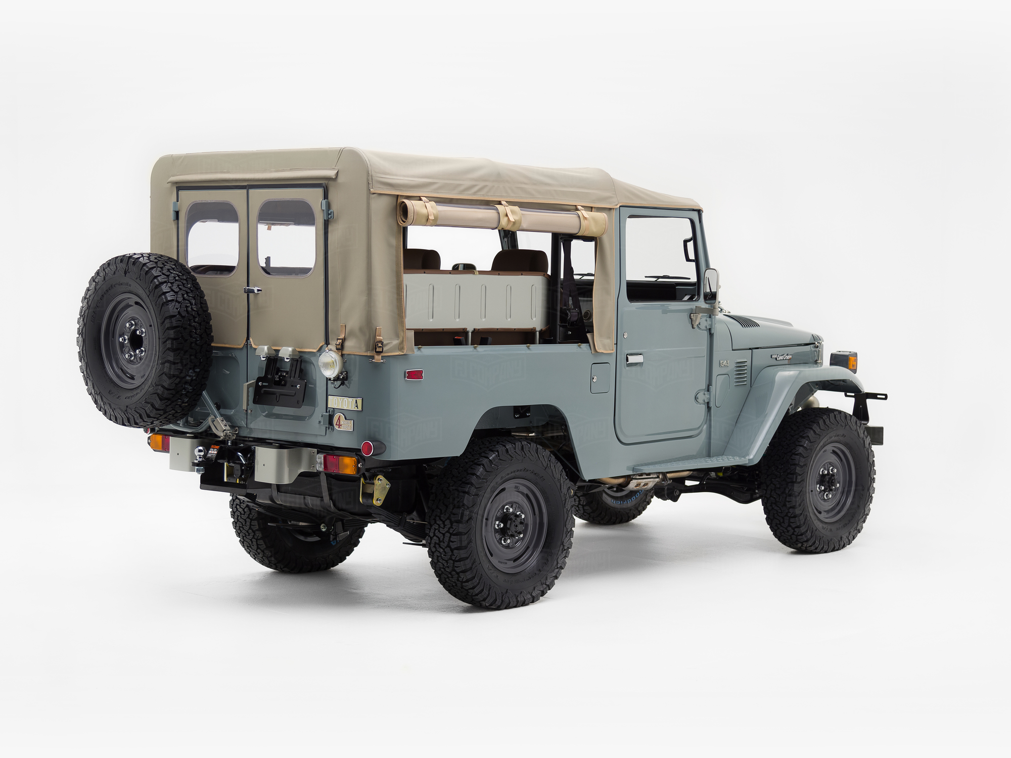 The FJ Company Toyota Land Cruiser 1979 FJ43-59705 Heath Gray